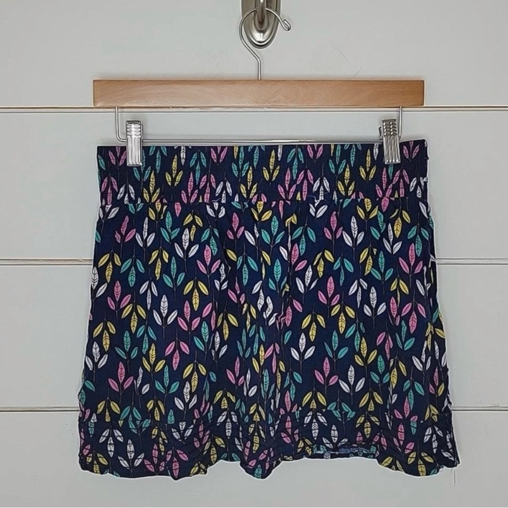 Mimi Chica Multicolor Leaf Print Mini Skirt Size‎ M - Picture 3 of 5